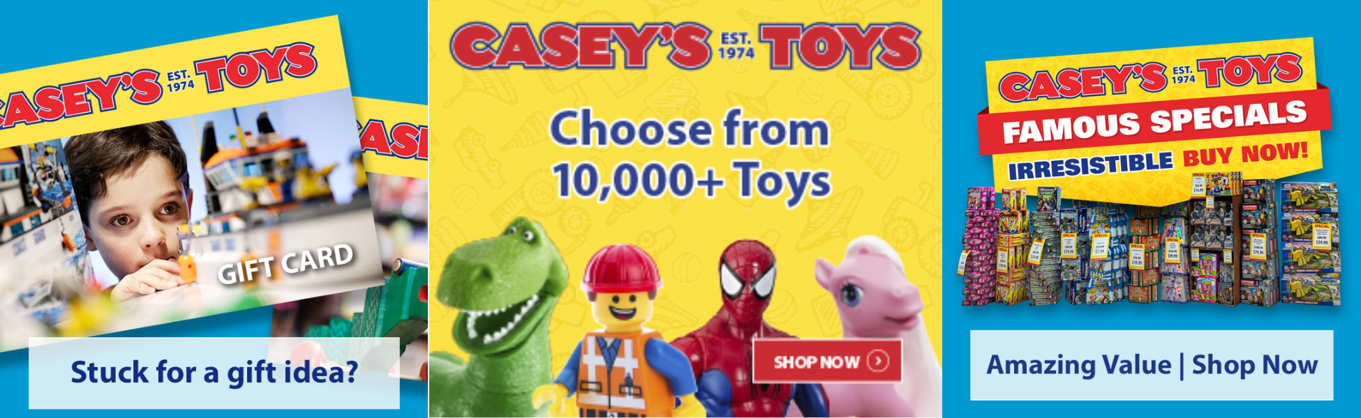 Casey's Toys Banner