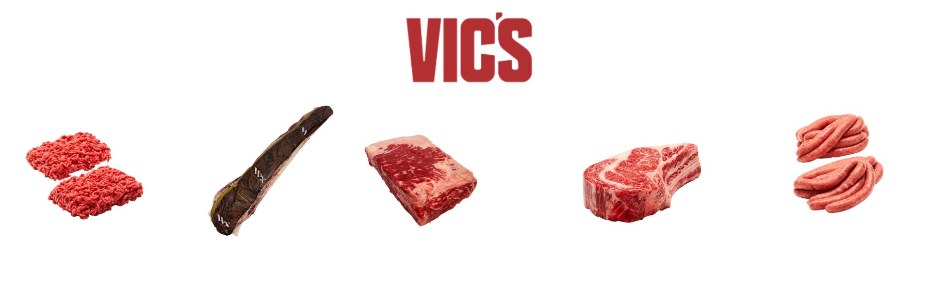 Vic's Premium Quality Meats logo