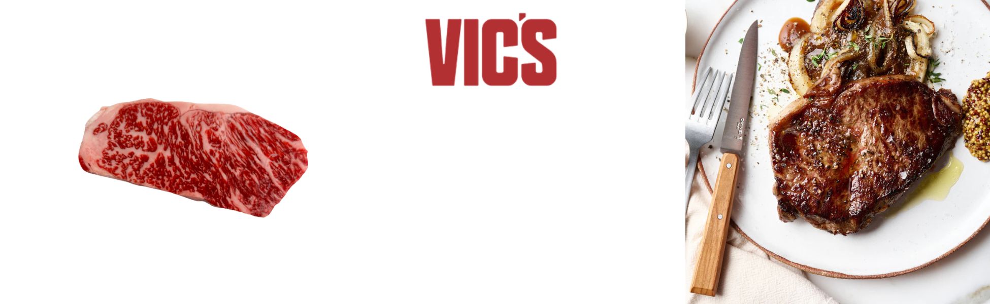 Vic's Premium Quality Meats logo